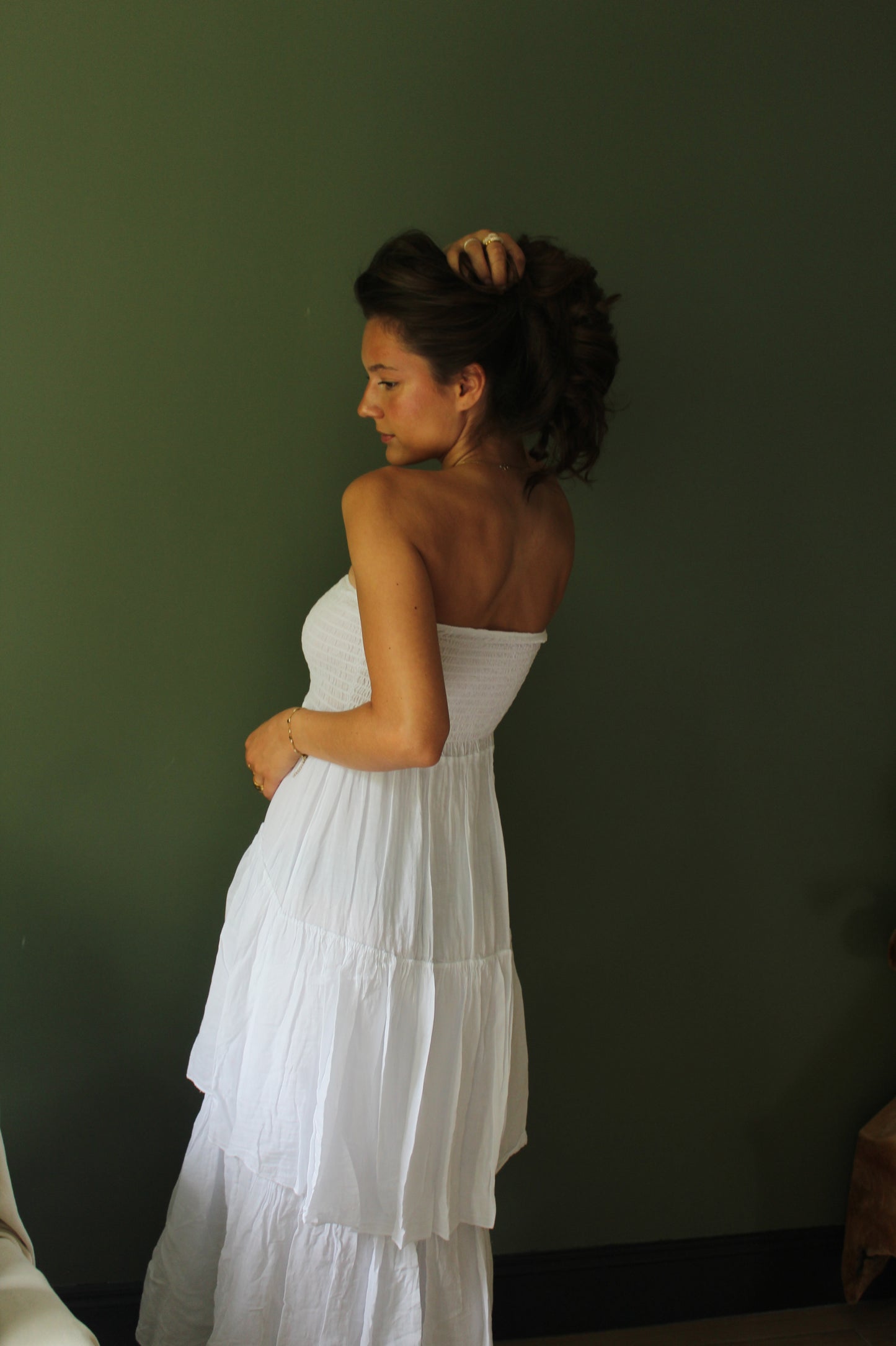 Robe blanc Isaïa