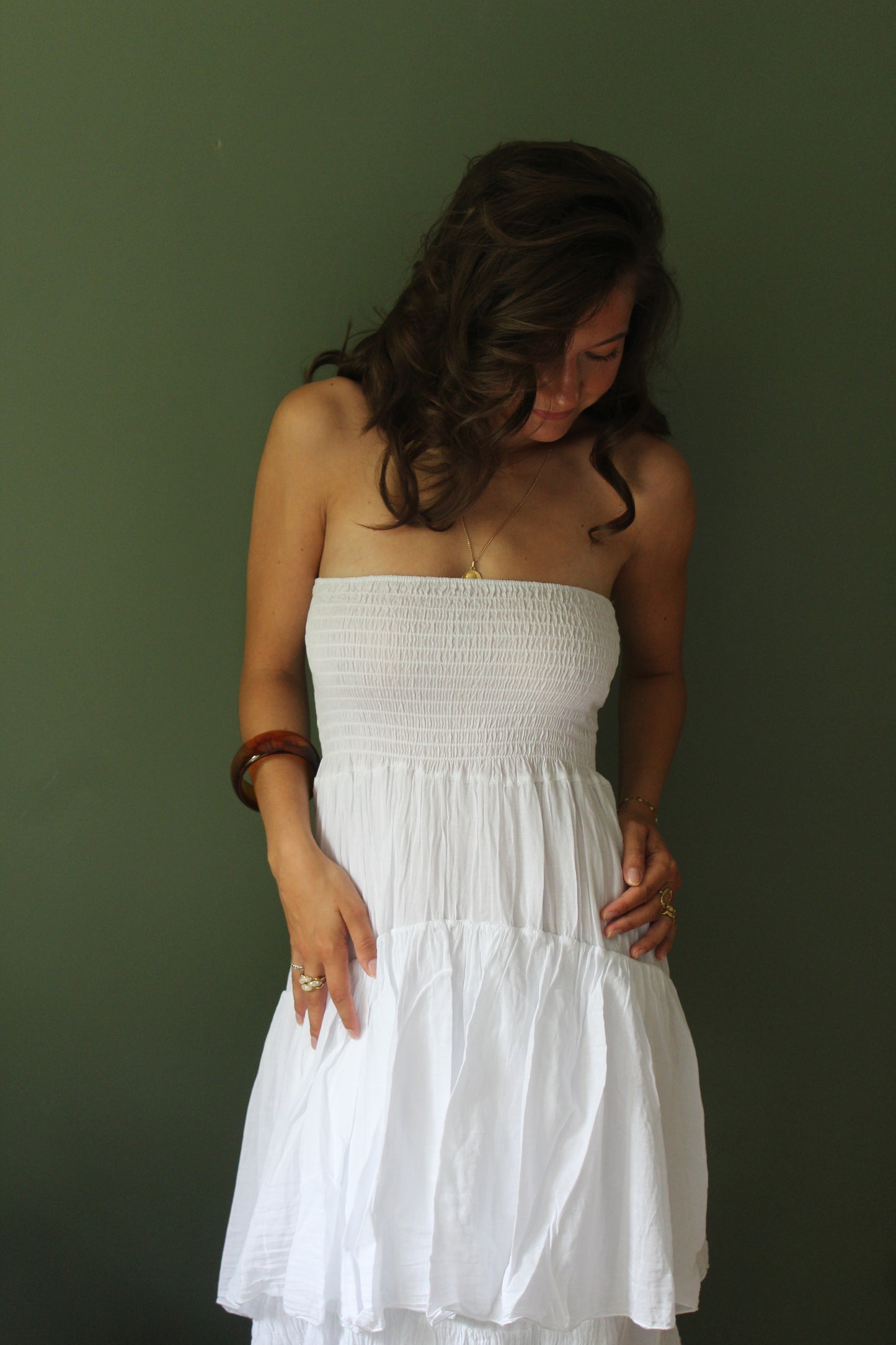 Robe blanc Isaïa