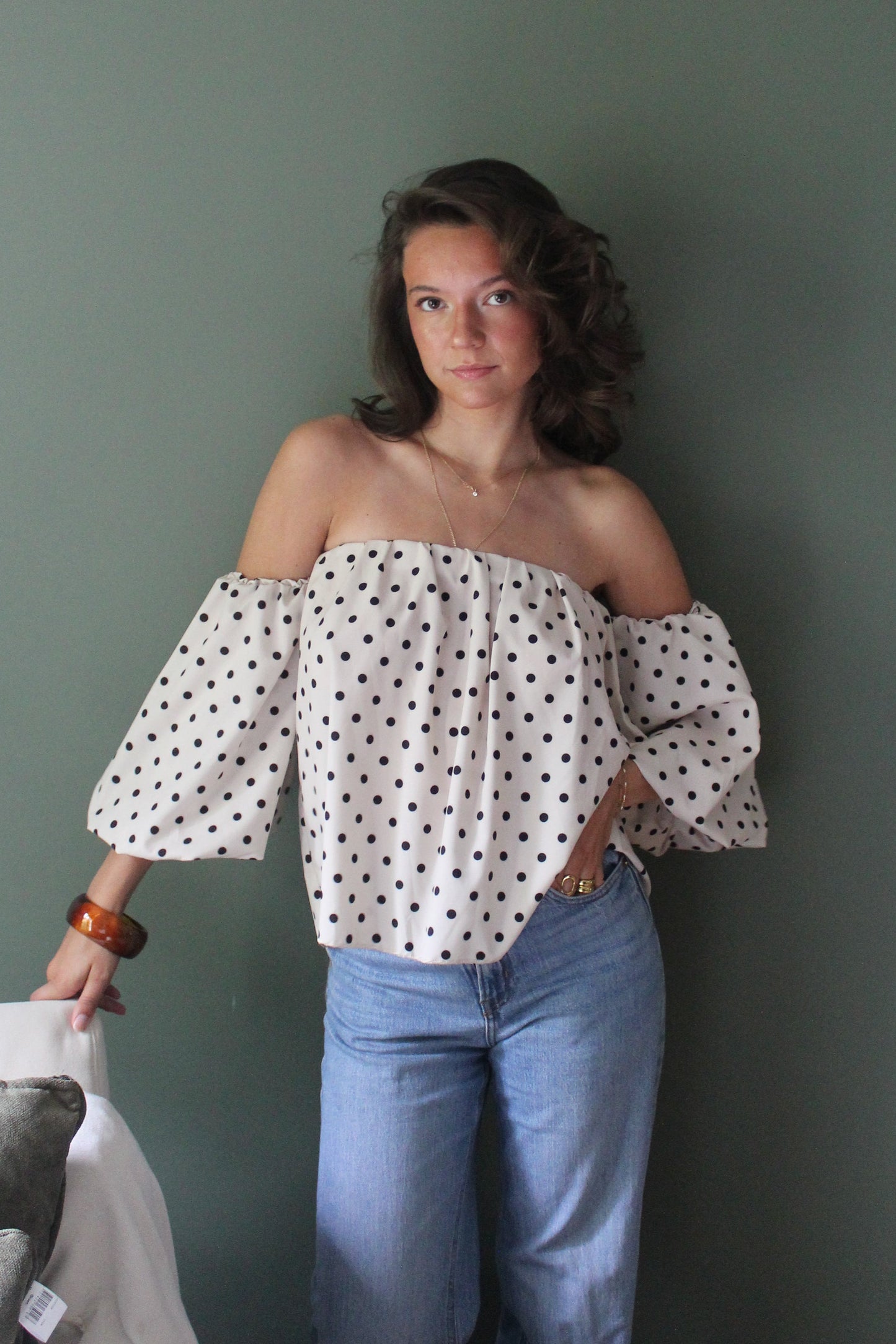 Top beige Zoé