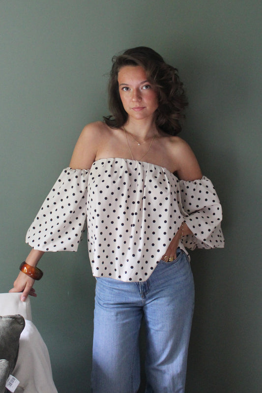 Top beige Zoé
