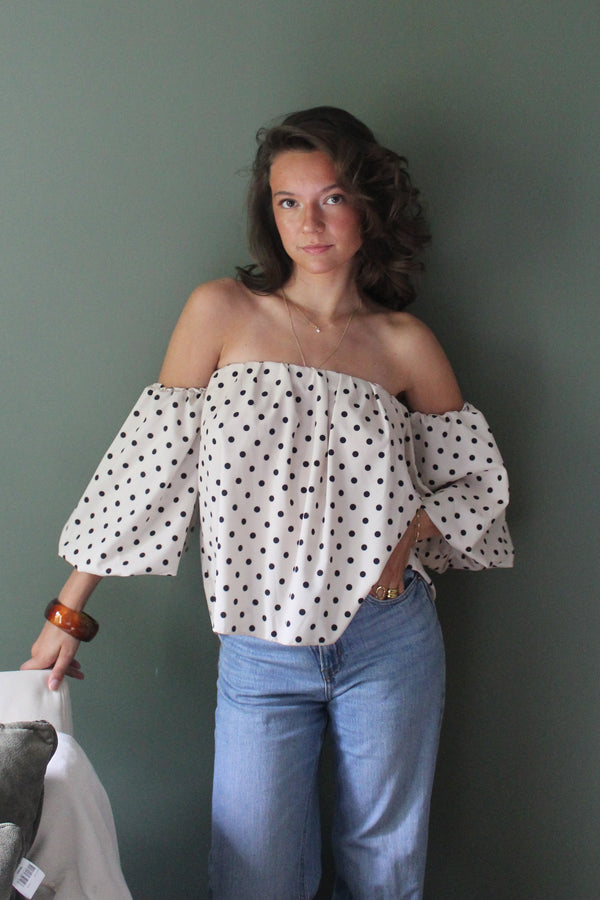 Top beige Zoé