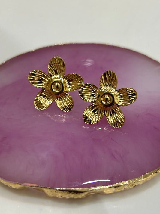 Boucles d’oreilles Fleur