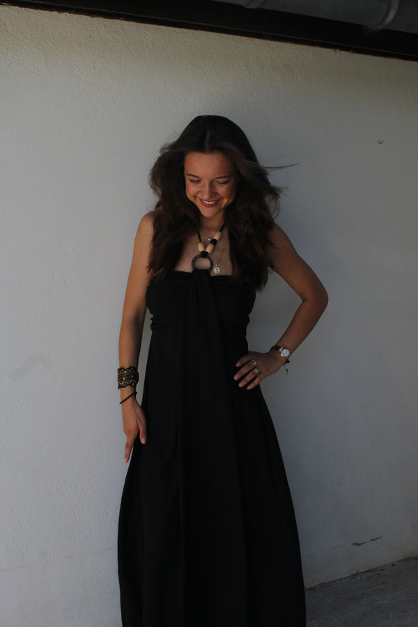 Robe noir Romy