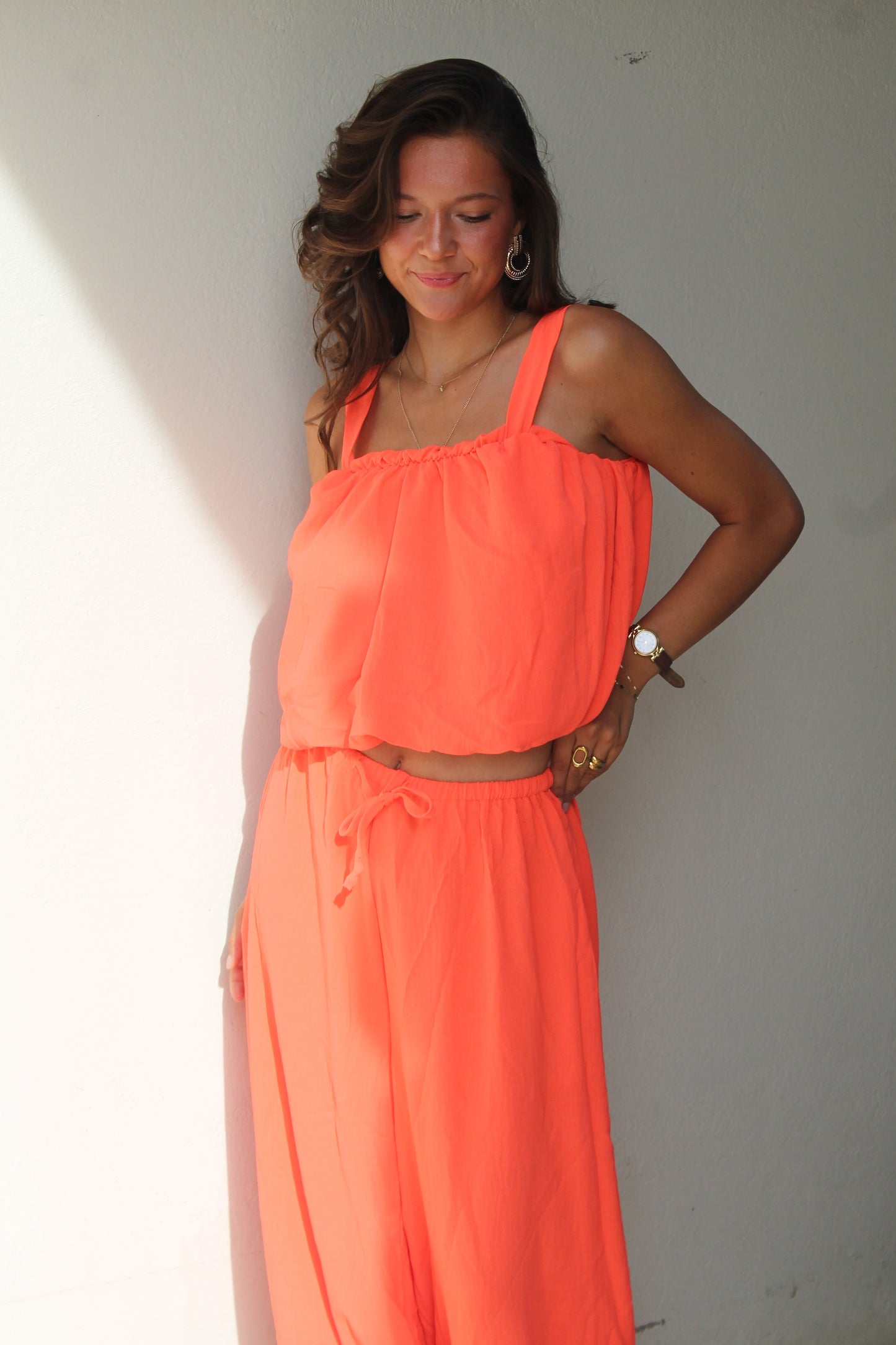 Ensemble orange Romy