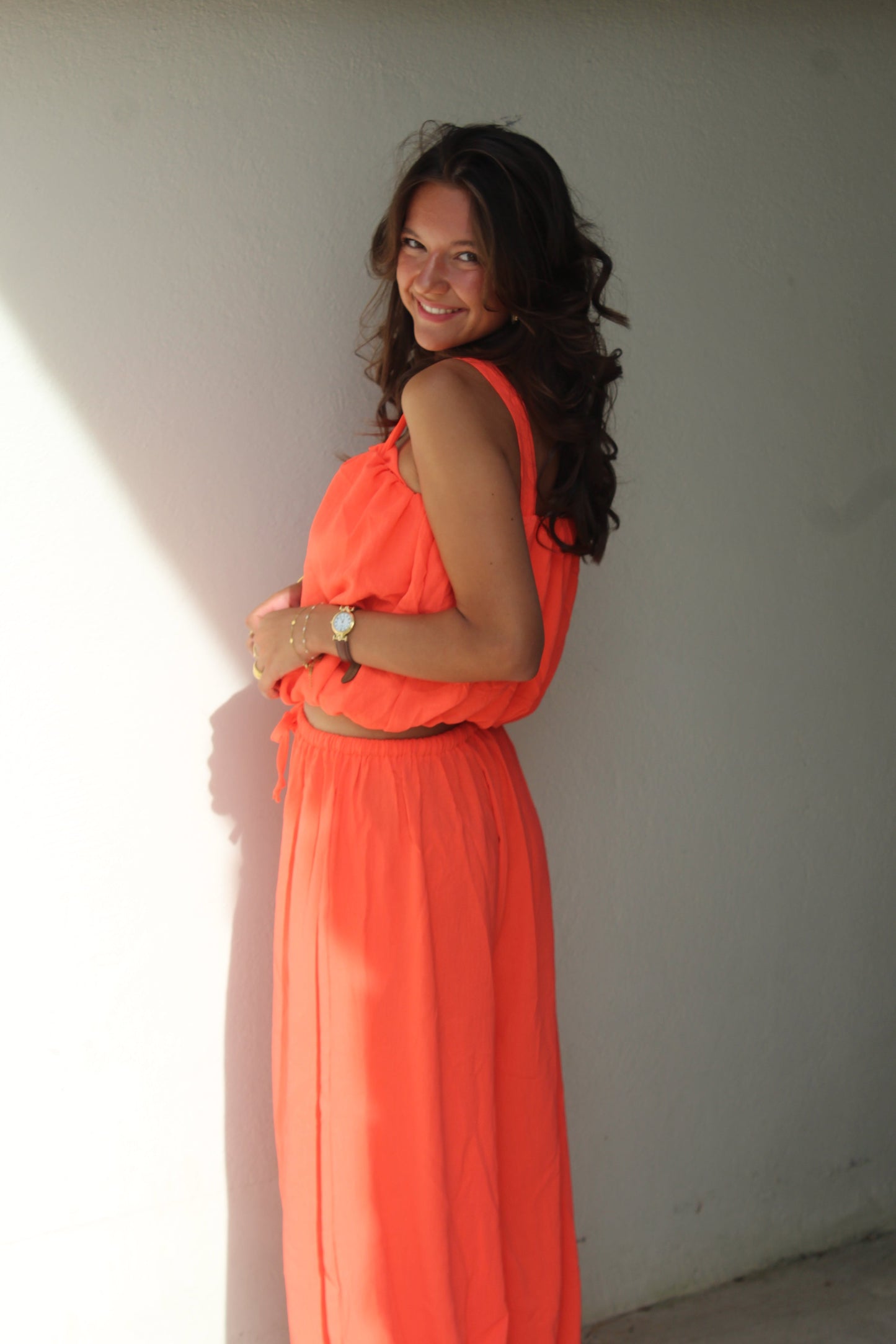 Ensemble orange Romy