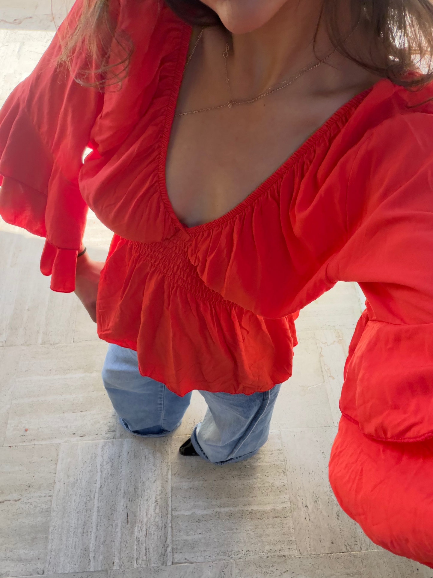 Top corail Ella