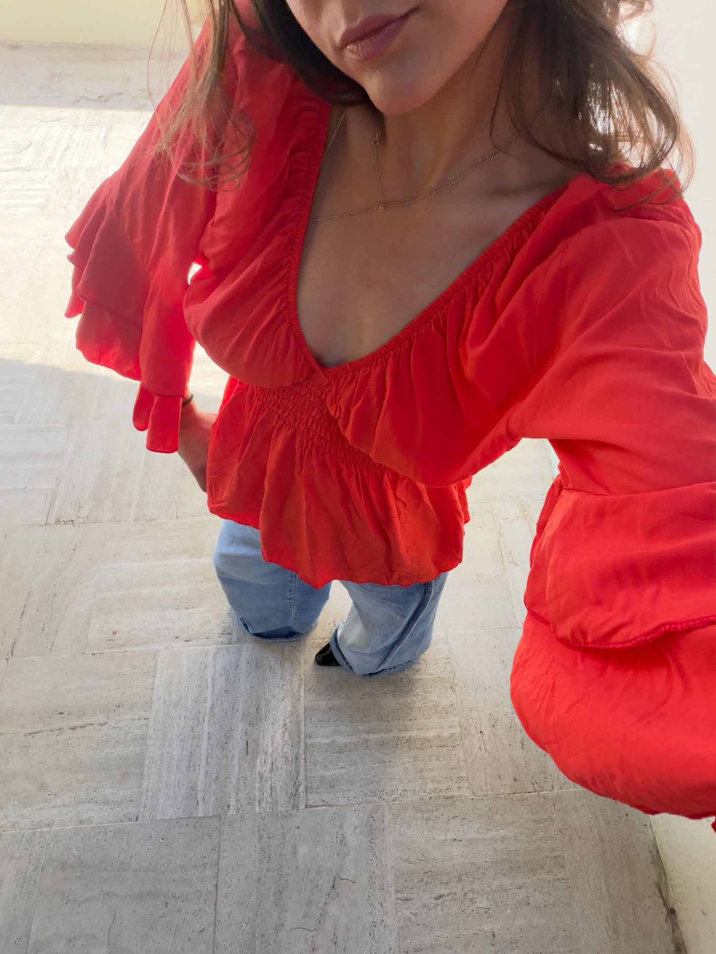 Top corail Ella