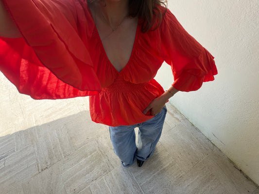 Top corail Ella