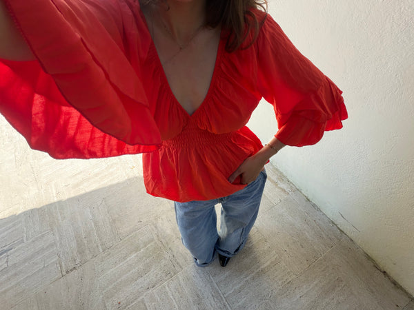Top corail Ella