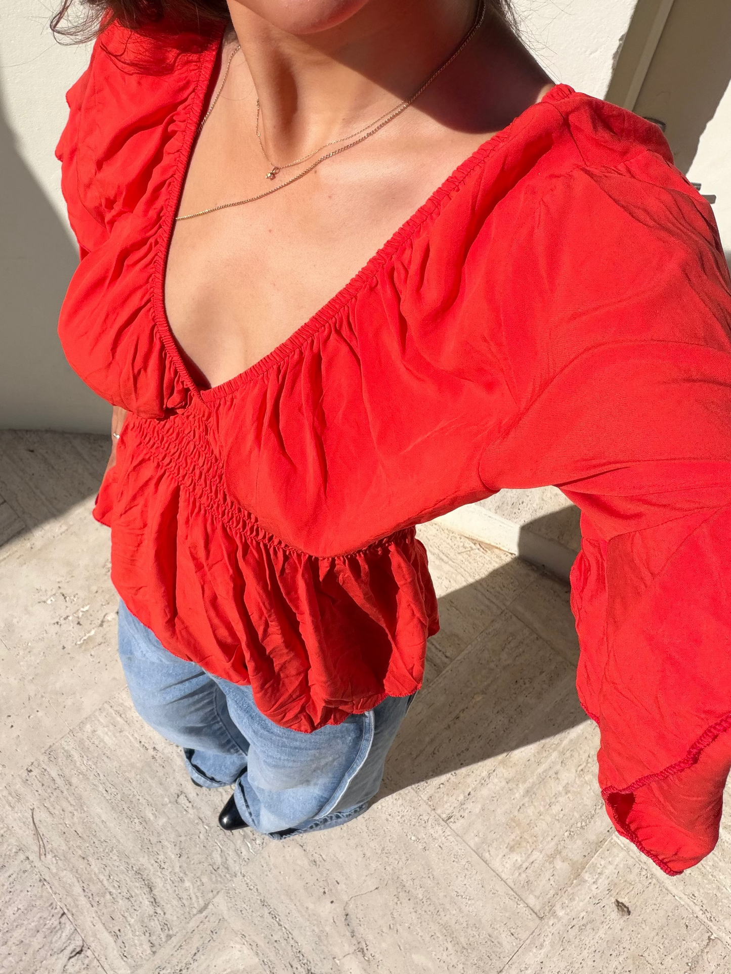 Top corail Ella