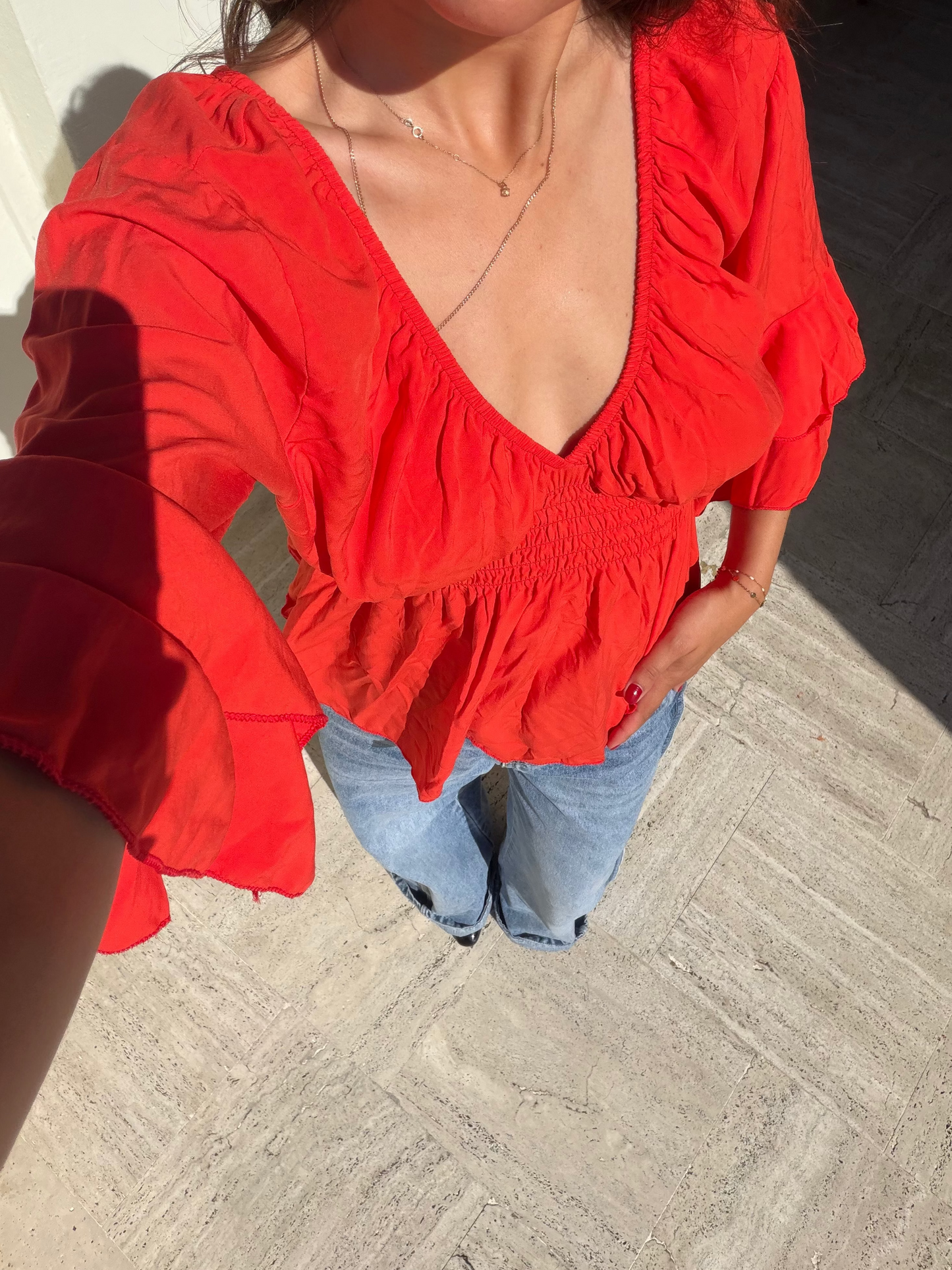 Top corail Ella