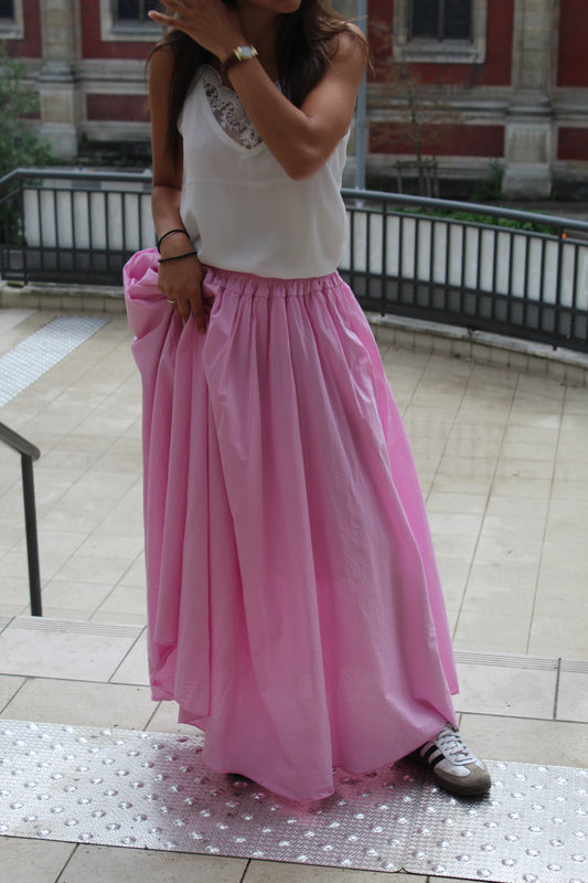 Jupe rose Amandine