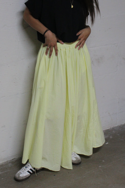 Jupe jaune Amandine