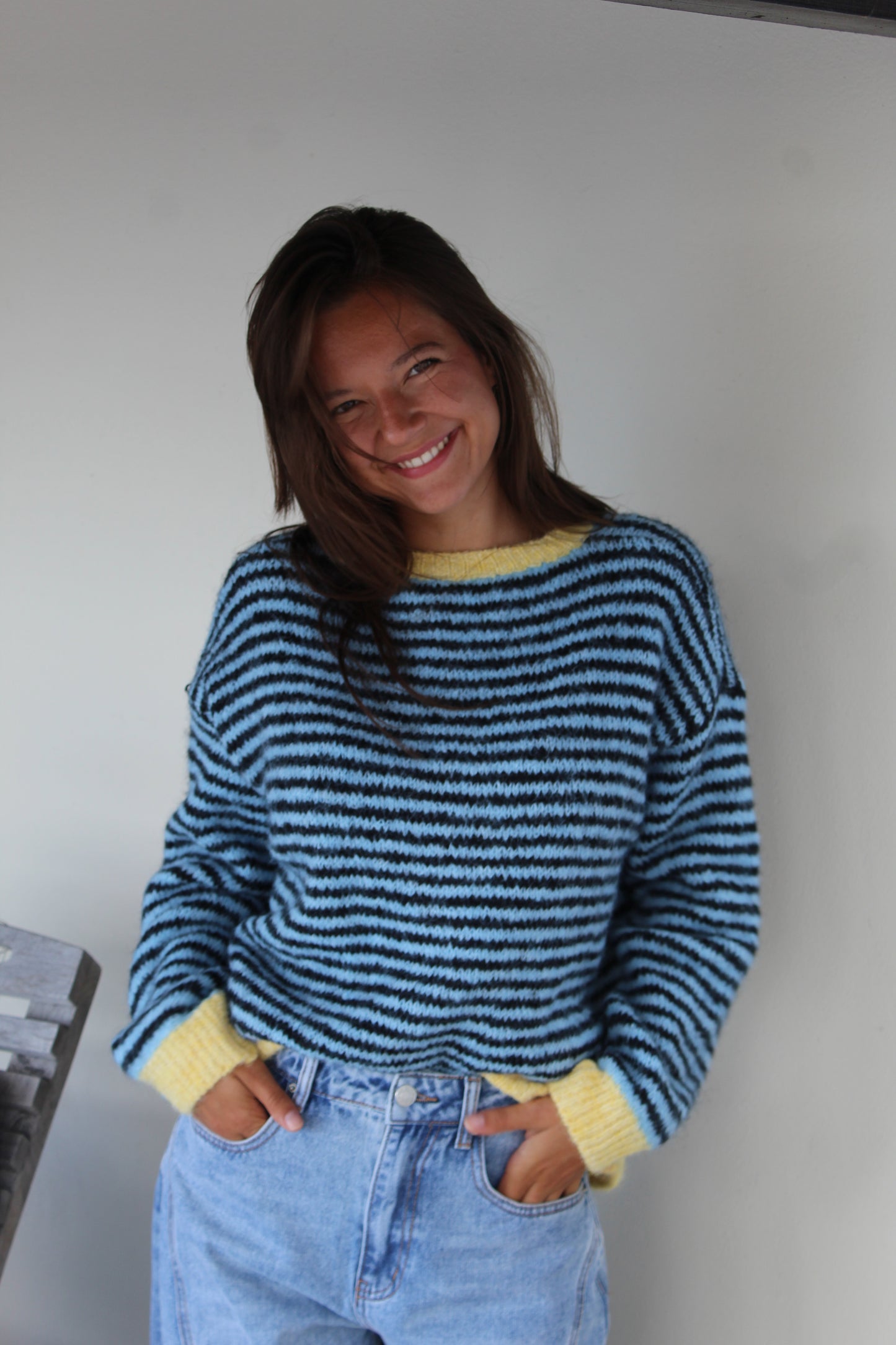 Gilet bleu Alma