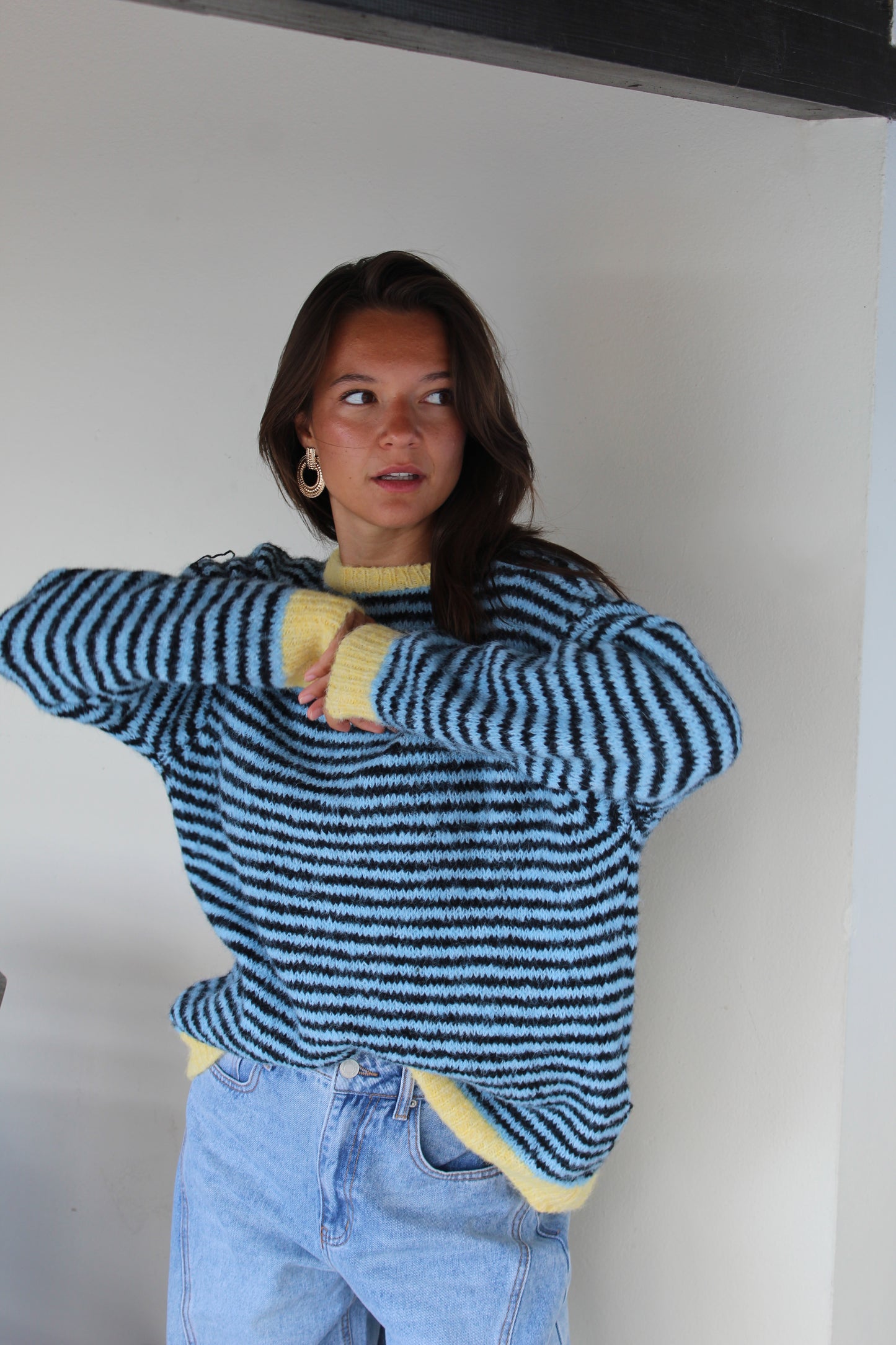 Gilet bleu Alma