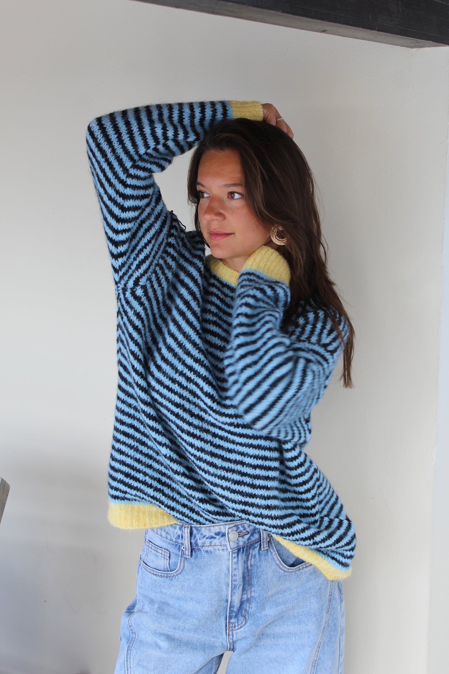Gilet bleu Alma