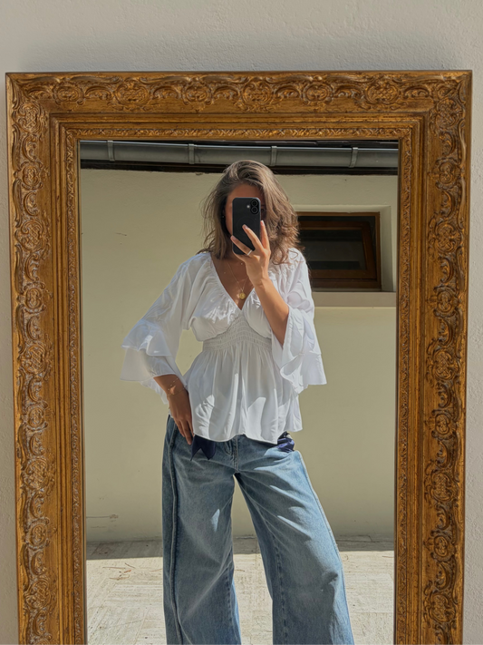 Top blanc Ella