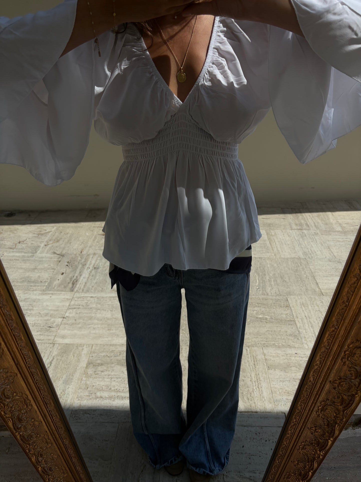 Top blanc Ella