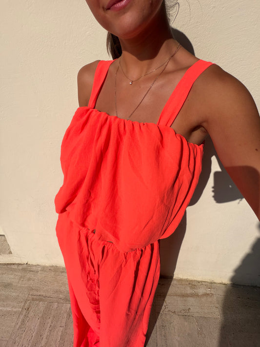 Ensemble orange Romy