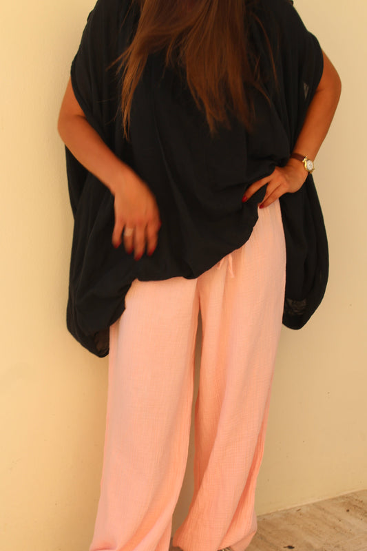 Pantalon Albane rose