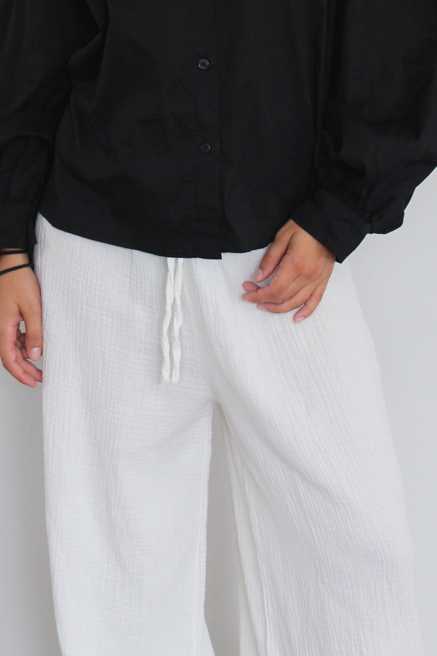Pantalon blanc Albane