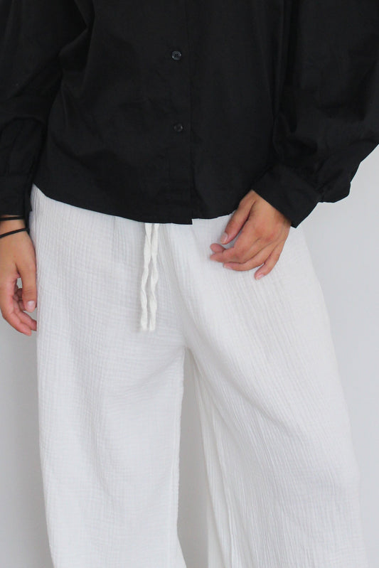 Pantalon blanc Albane