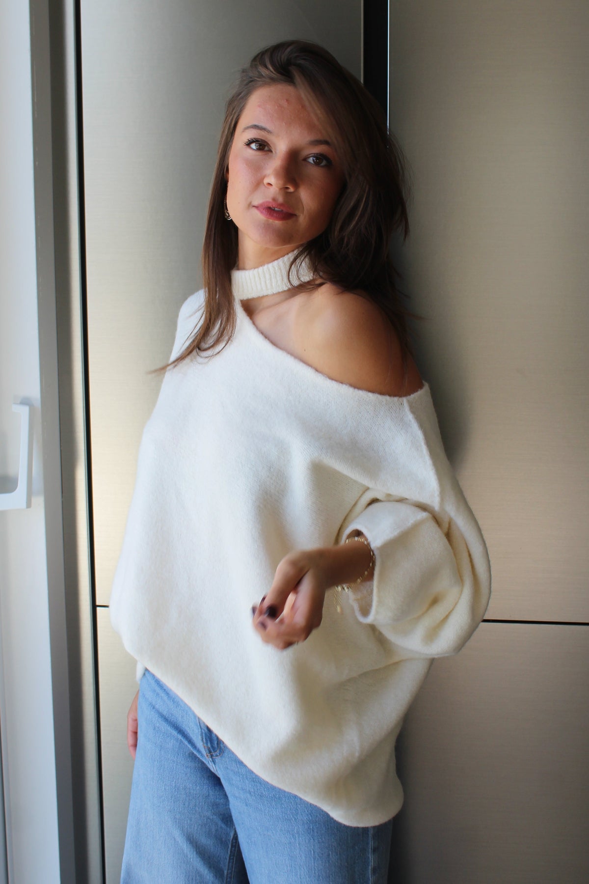 Pull écru Sarah