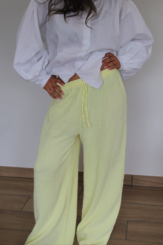 Pantalon jaune Léna