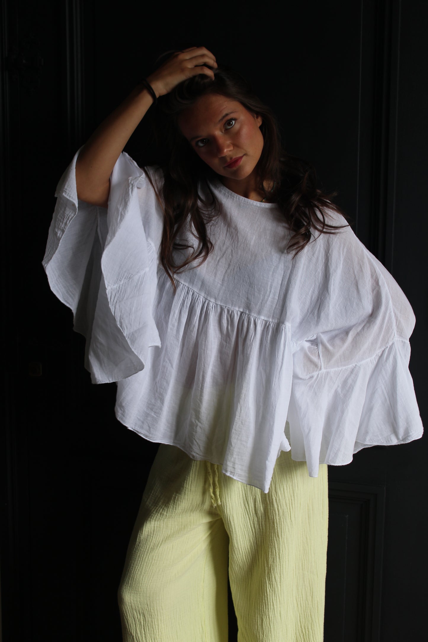 Blouse blanche Isadora