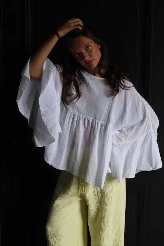Blouse blanche Isadora