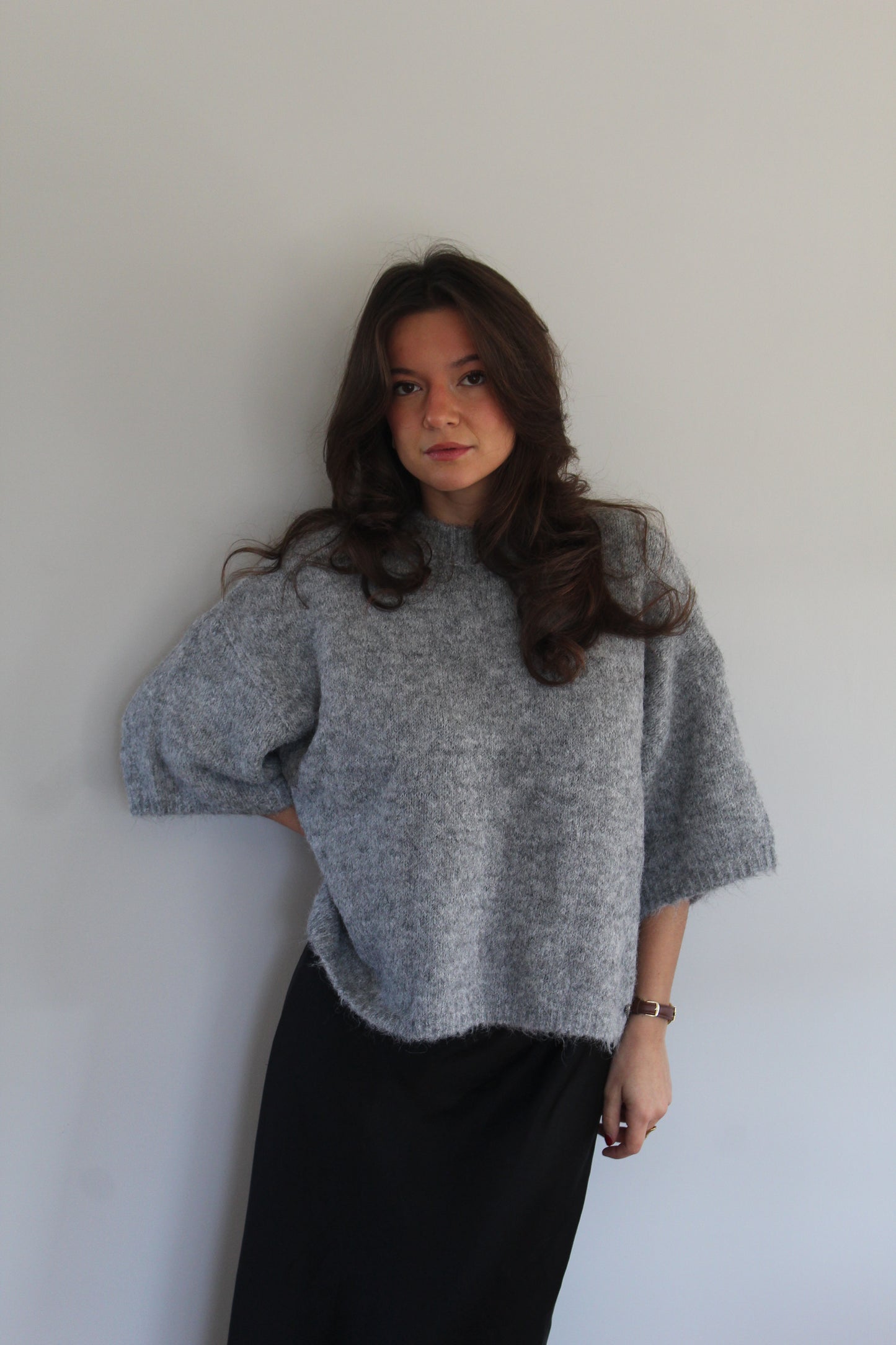 Pull gris Alma