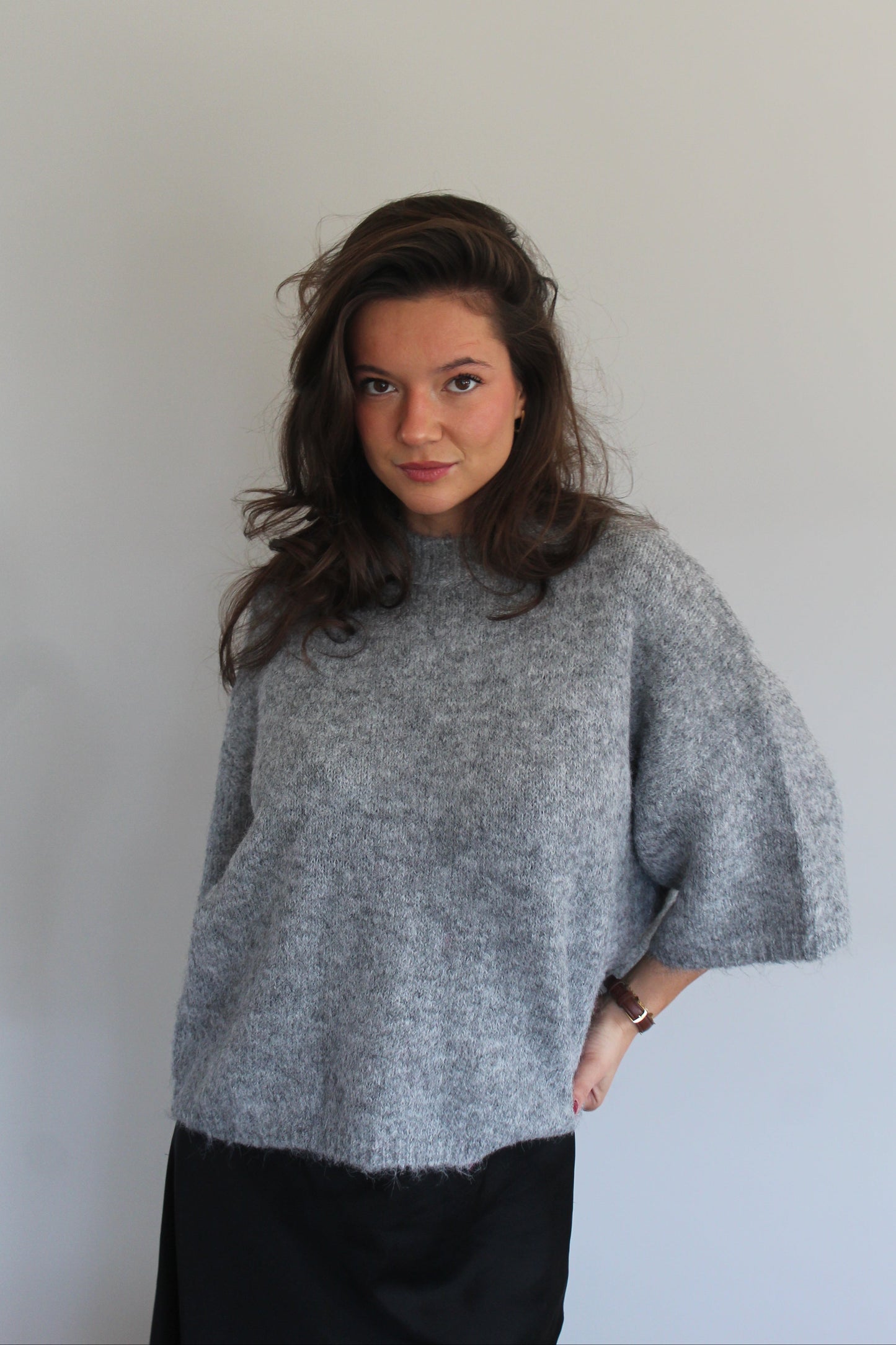Pull gris Alma