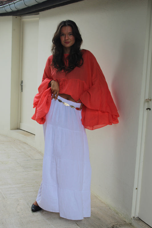 Jupe blanche Alba