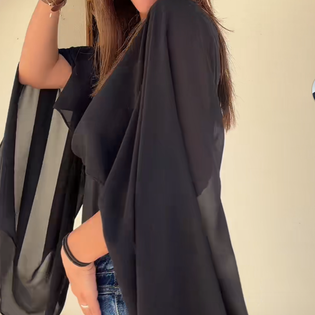 Blouse noir Elena