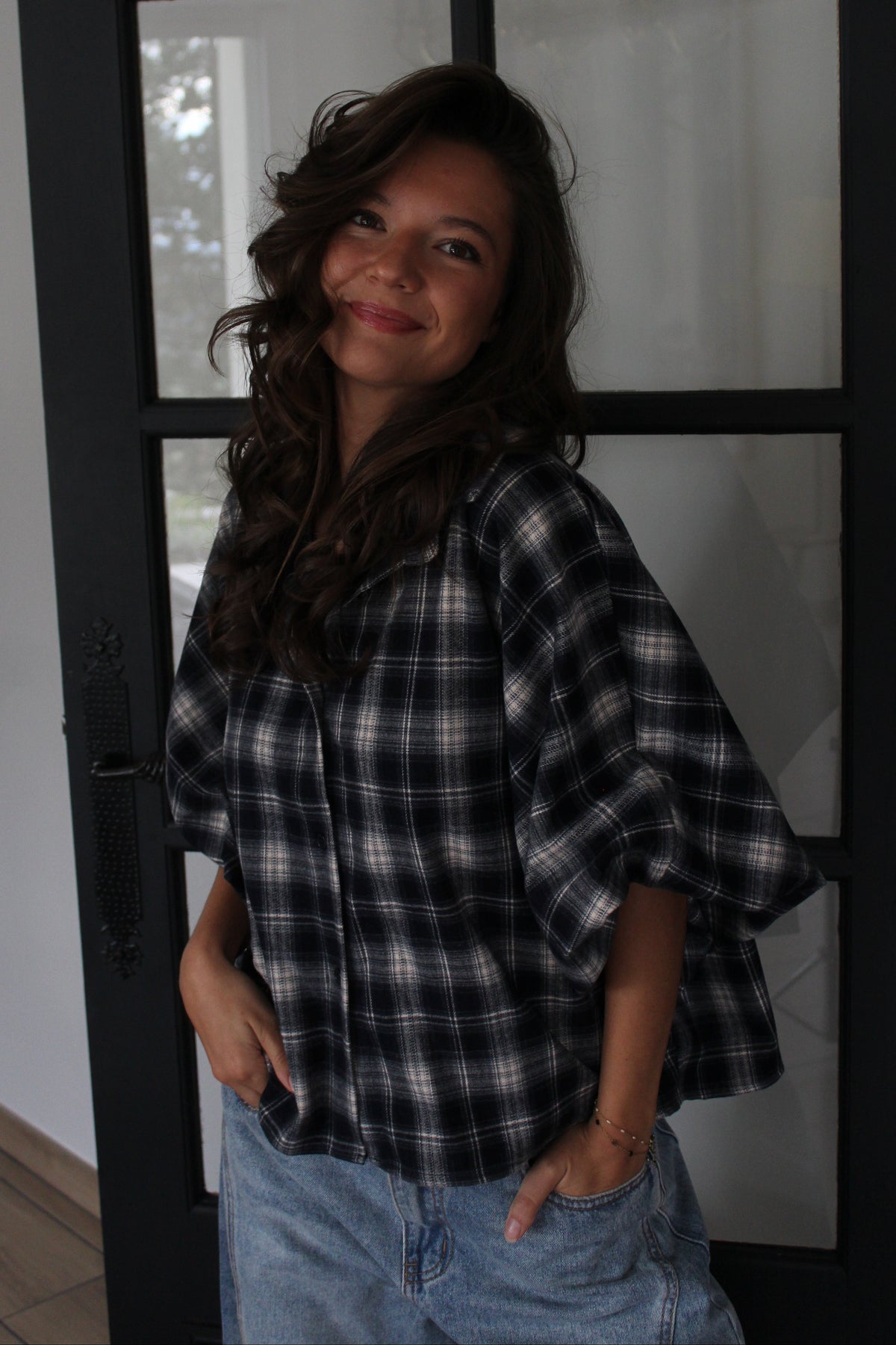 Chemise bleue marine Maud