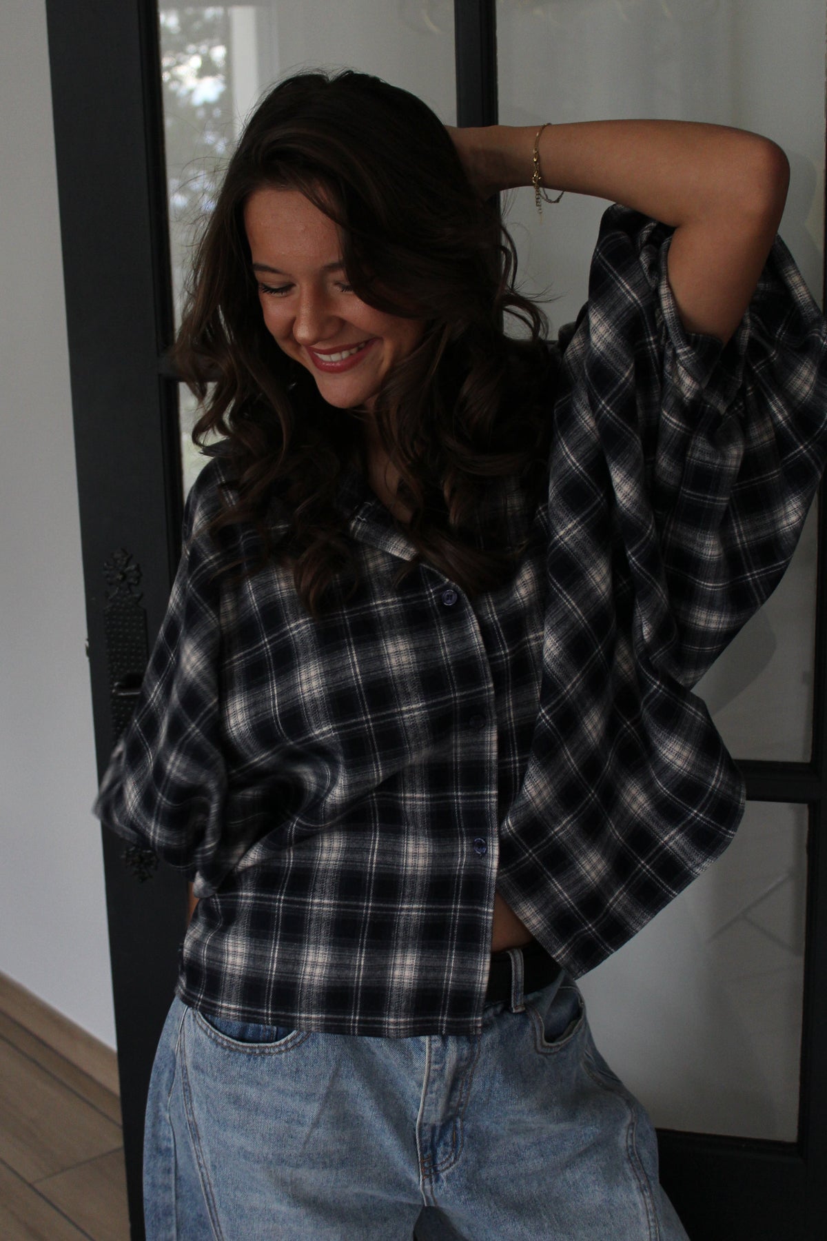 Chemise bleue marine Maud