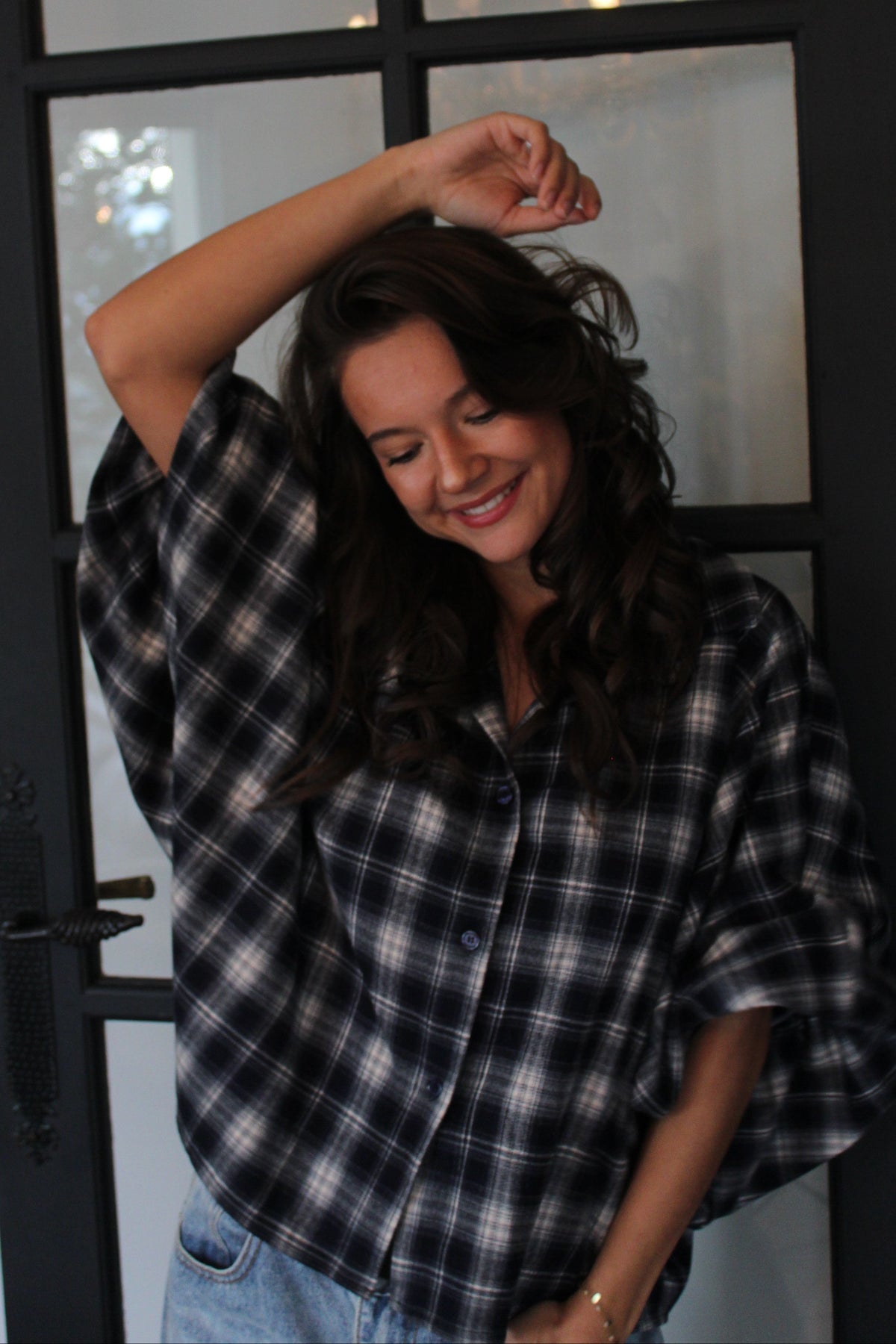 Chemise bleue marine Maud
