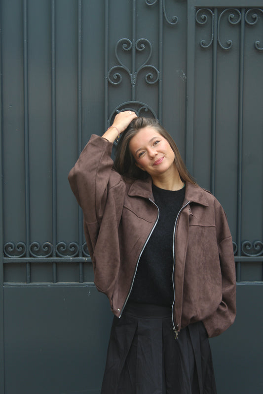Veste Constance choco