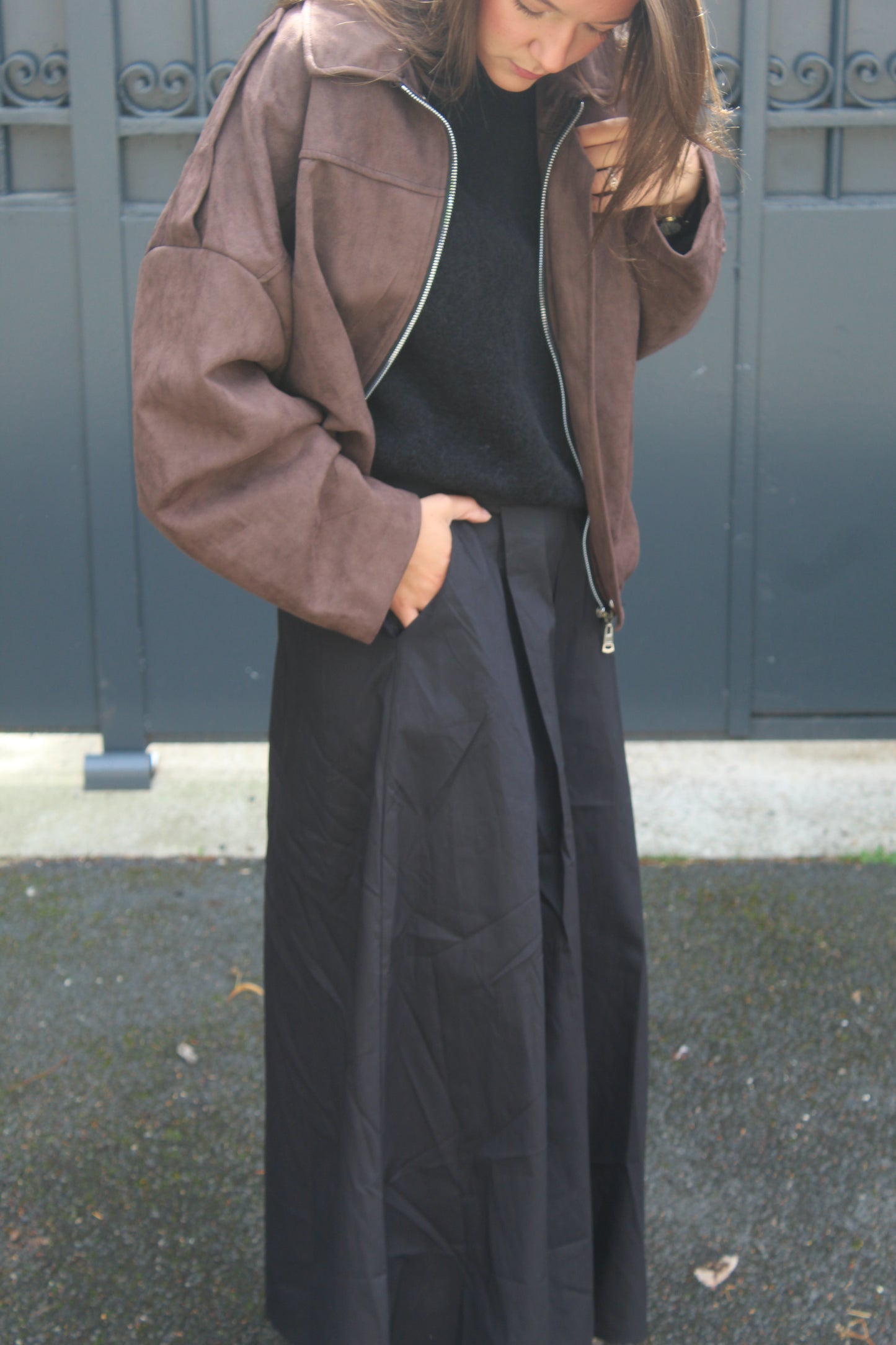 Veste Constance choco