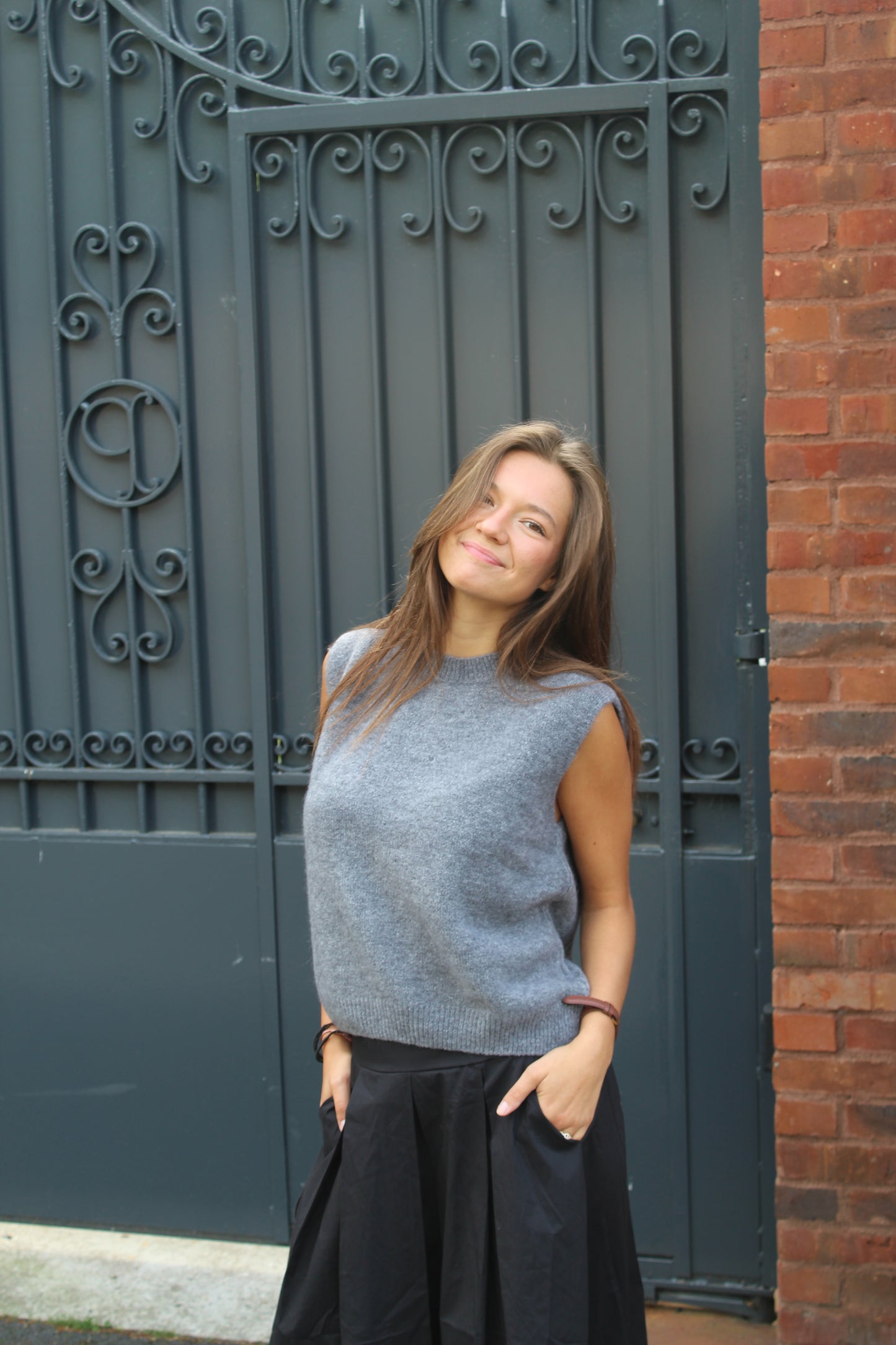 Pull noir Victoire