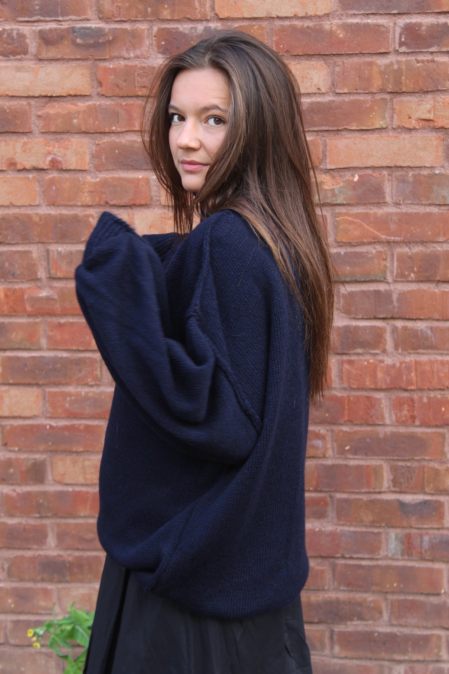 Pull Manon bleu marine