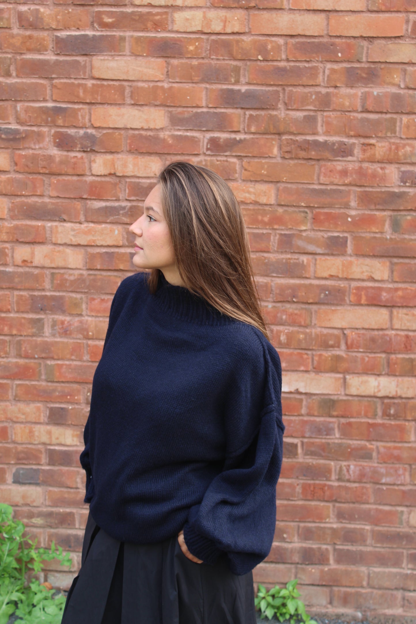 Pull Manon bleu marine