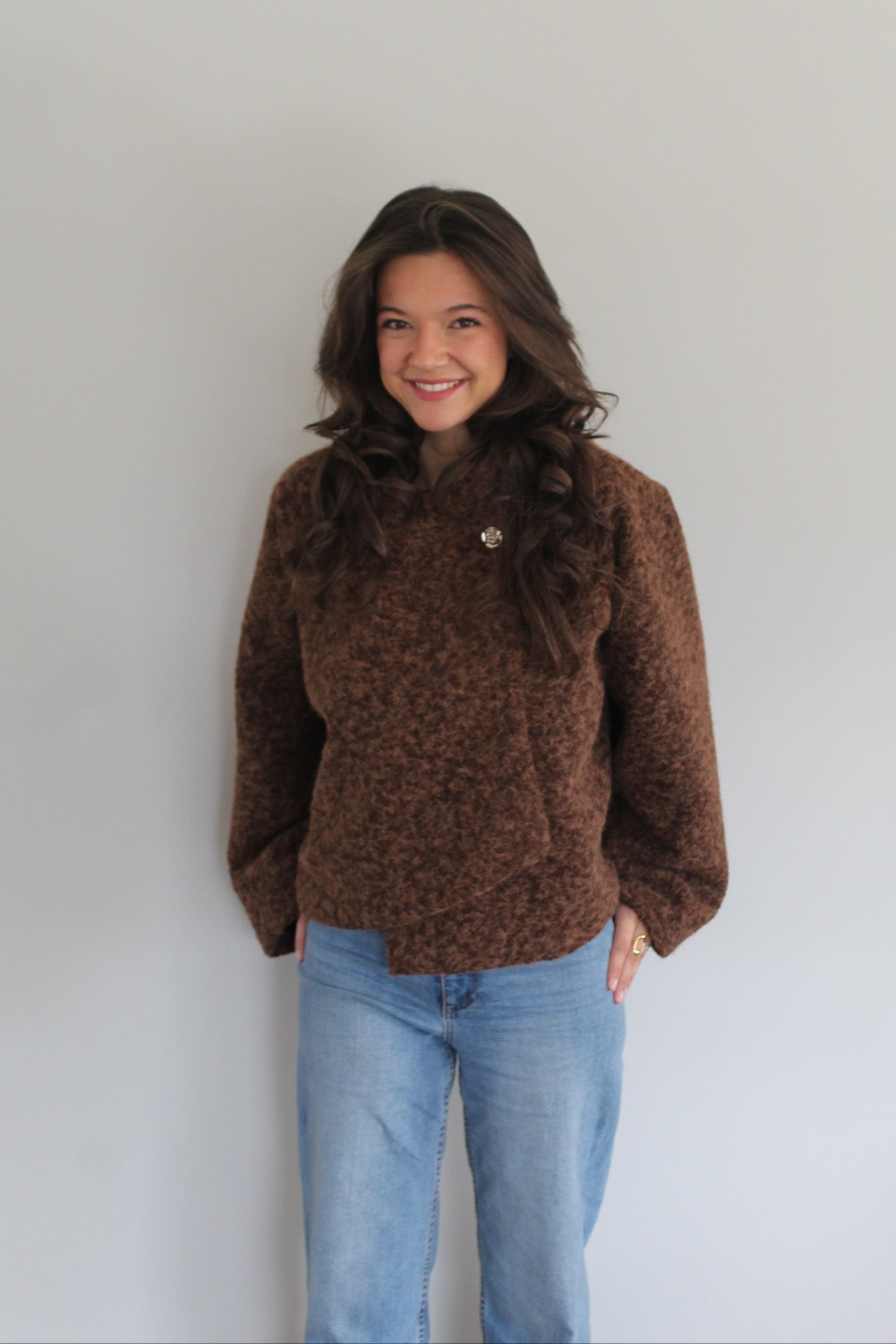 Veste marron Lisa