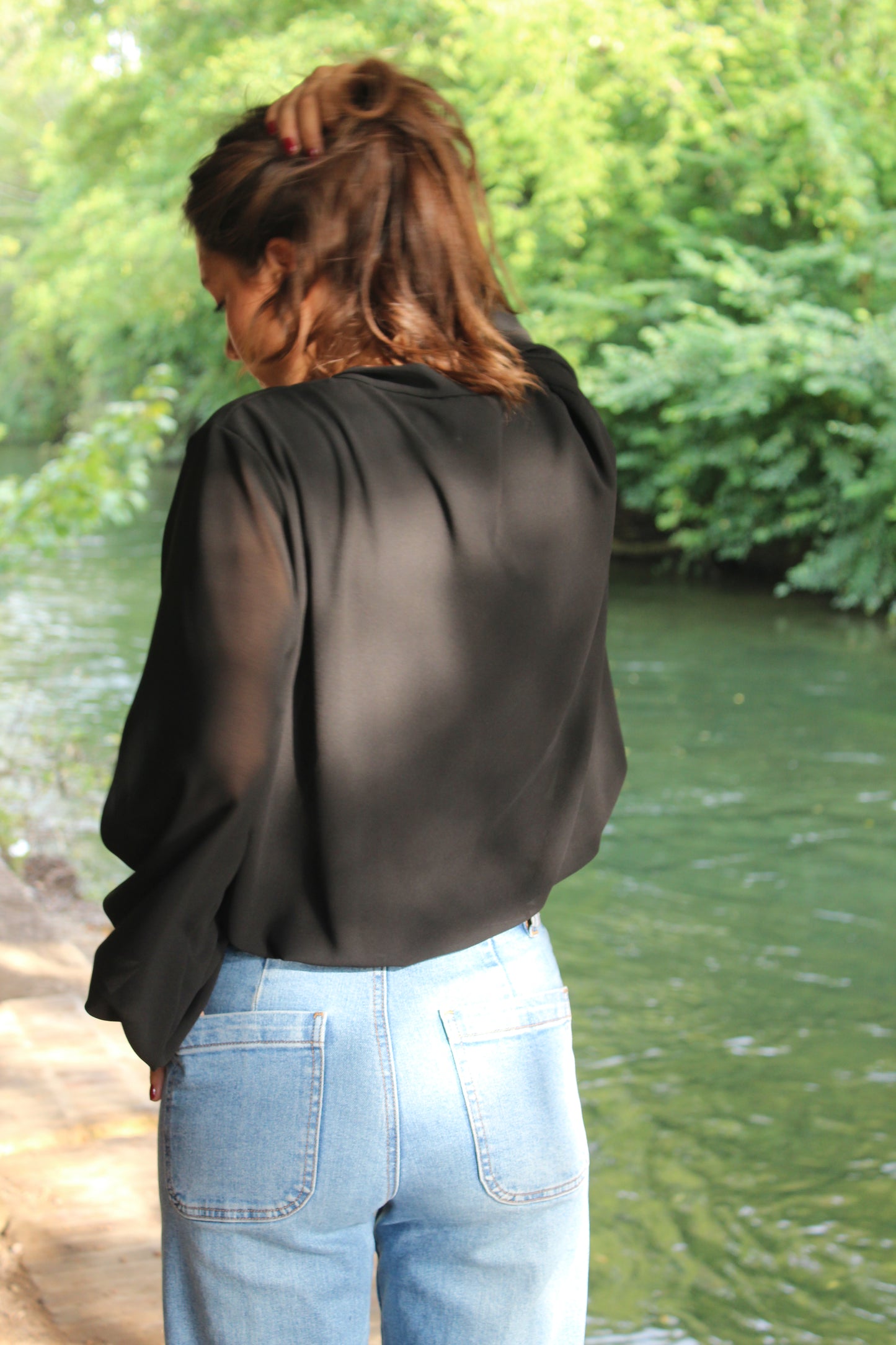 Blouse Aniella noire