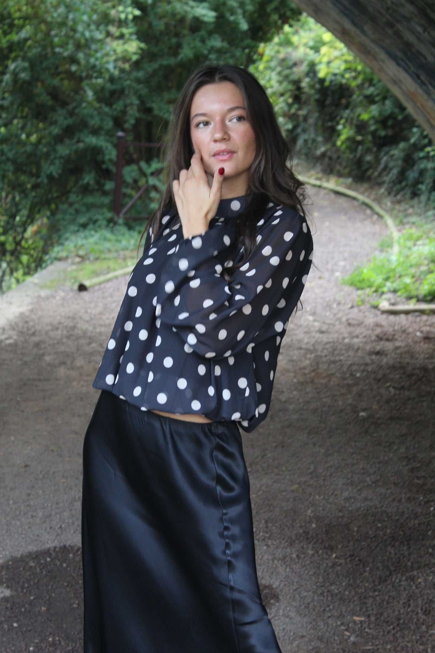 Blouse Analla Noire