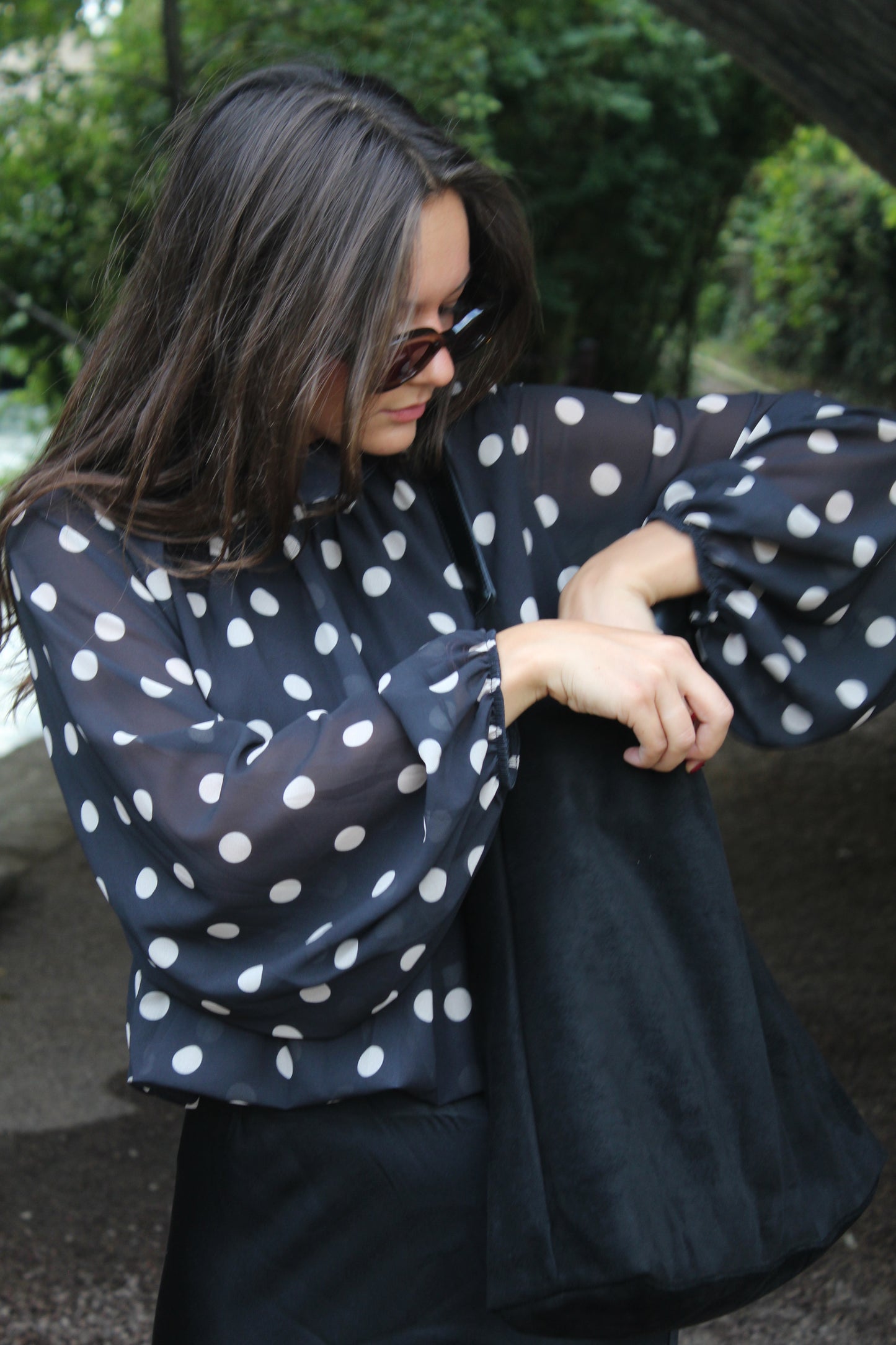 Blouse Analla Noire
