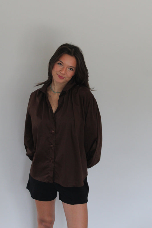 Chemise Aurore marron