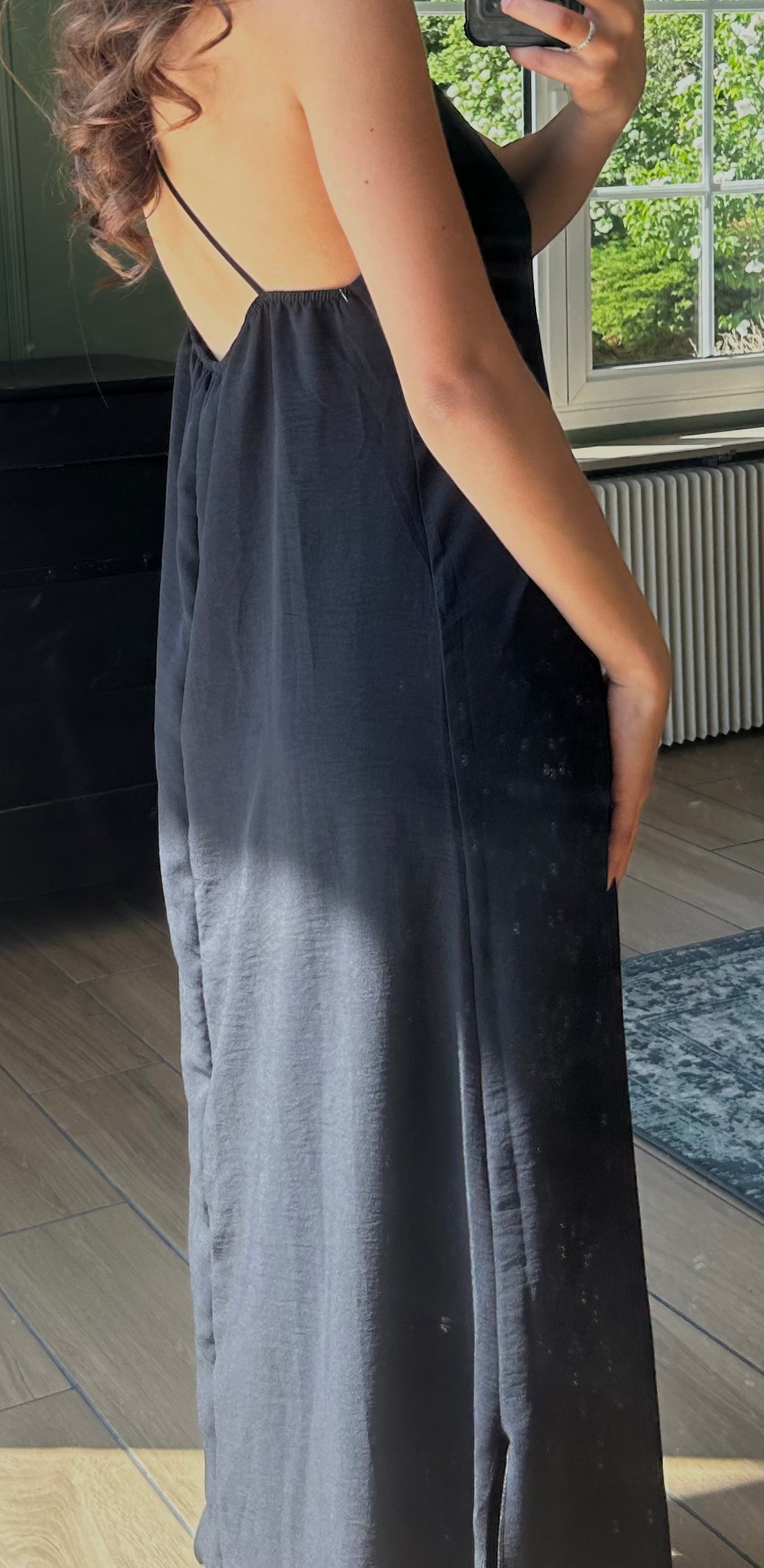 Robe longue noir