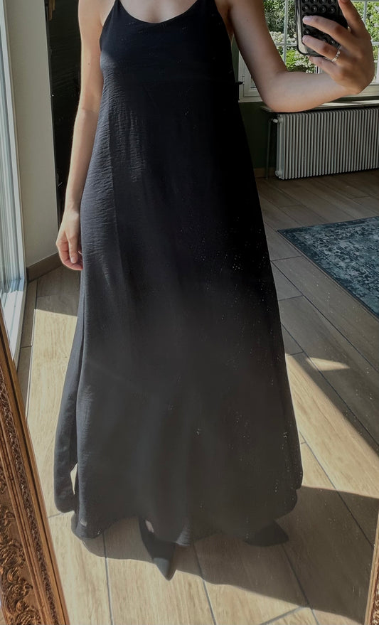 Robe longue noir