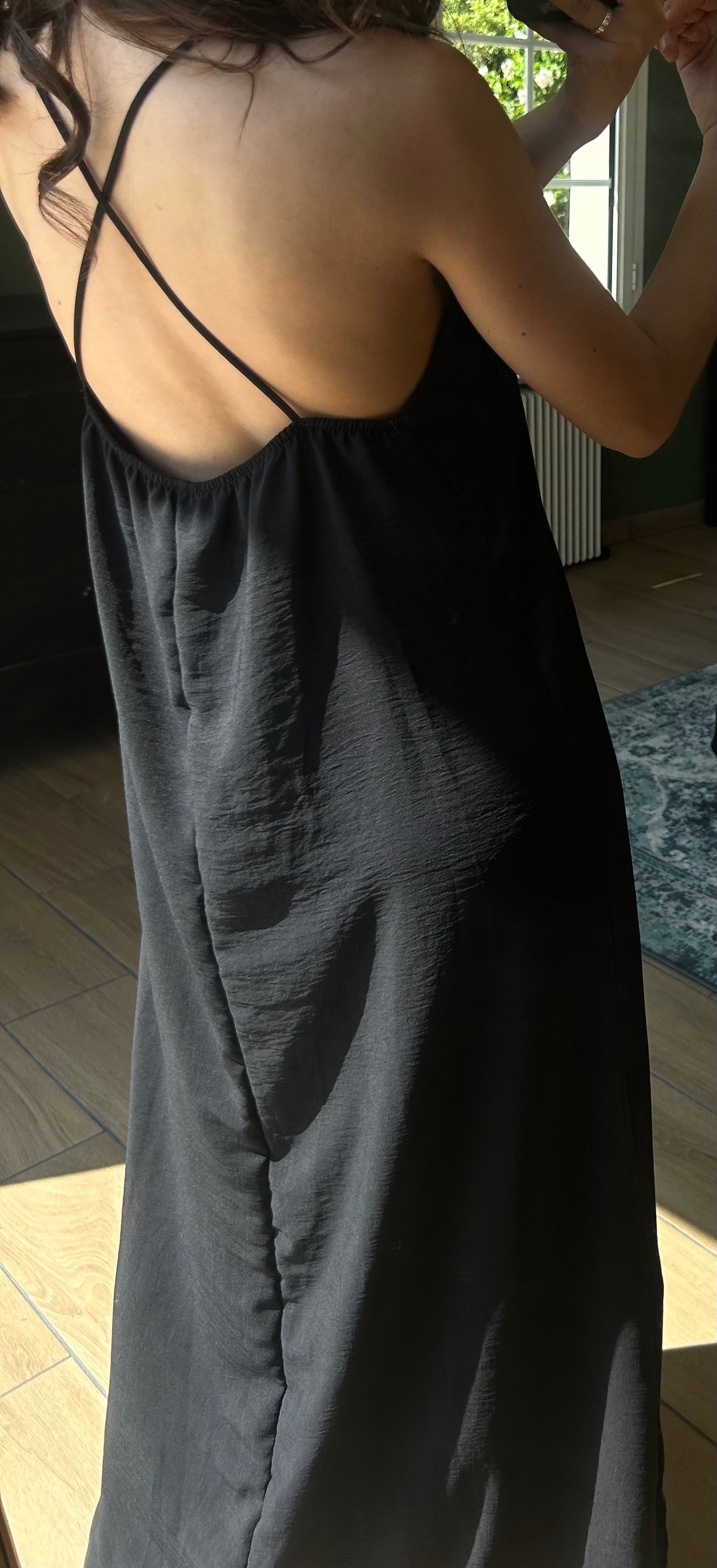 Robe longue noir